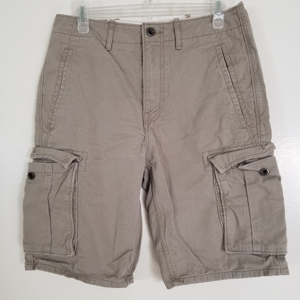 Mens Levi's Khaki Cargo Shorts 30W